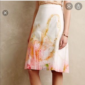 Anthropologie Painters Palette skirt